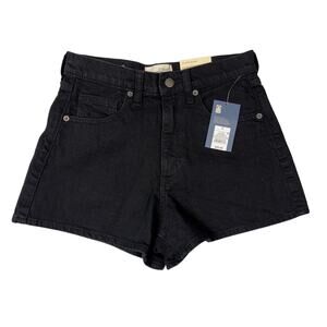 Universal Thread 90s Cutoff Shorts, Black, High-Rise, Size 2 NWT